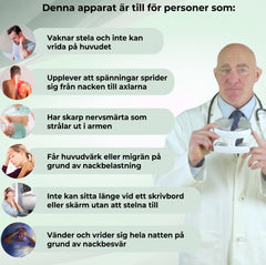 LINDRO | Djup avslappning med värme för nacke & axlar